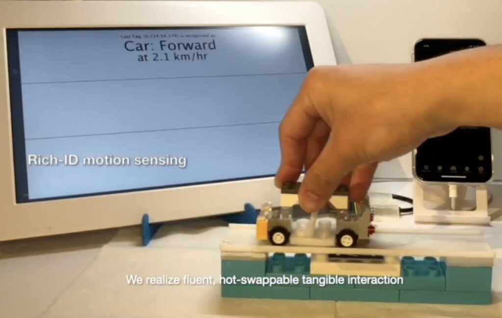 NFCSense can detect the movement of objects using only NFC tags