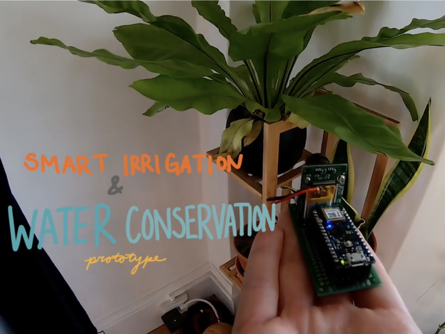 ‘Droop, There It Is!’ is a smart irrigation system that uses ML to visually diagnose drought stress