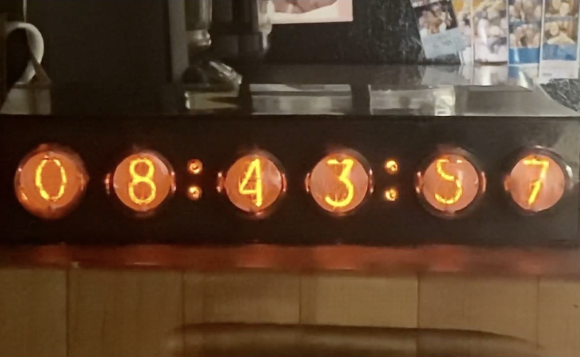This Nixie tube clock keeps the time and the cost down
