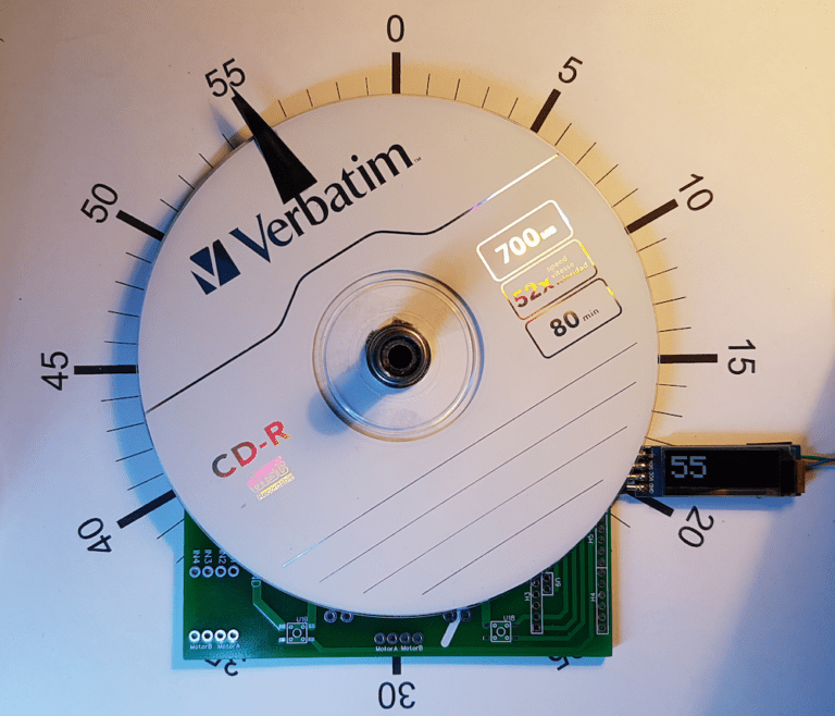 Time to put this DIY absolute position encoder to work as a clock ...