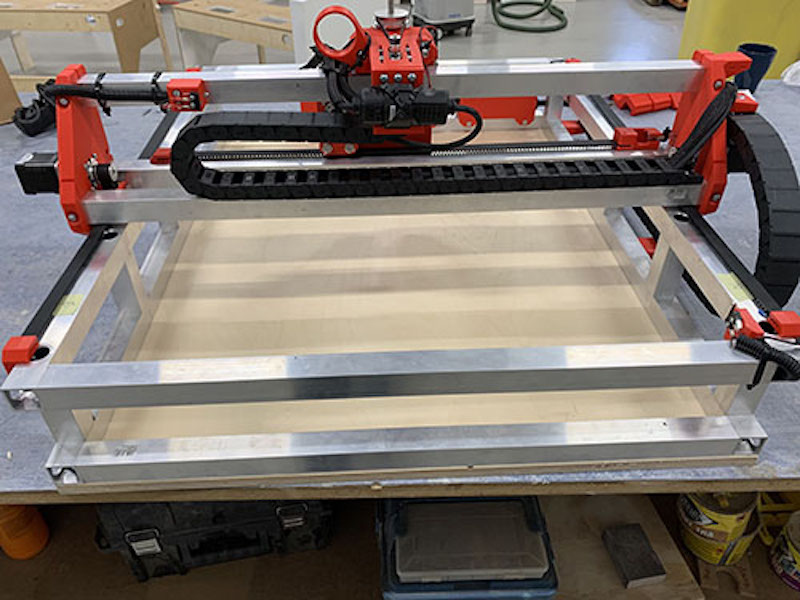 skille sig ud at donere Plantation Learn how to build your own massive 3D-printed CNC router | Arduino Blog