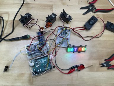 Becky Stern's machine brings the NYC hot dog experience to you ...