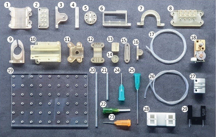 This 3D-printed, Arduino-controlled kit makes microfluidic pumps more accessible