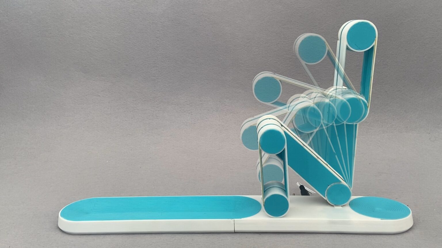 This insane clock robot flips itself into position Arduino Blog