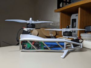 This Nano 33 IoT-controlled bicopter uses a pair of rotors to achieve ...