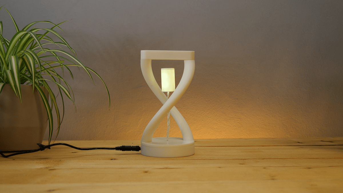 Reimagining the lamp with an intelligent, floating bulb
