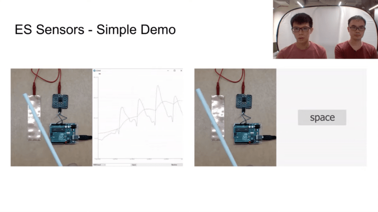 ESsense turns an ordinary conductor into a contactless motion sensor ...