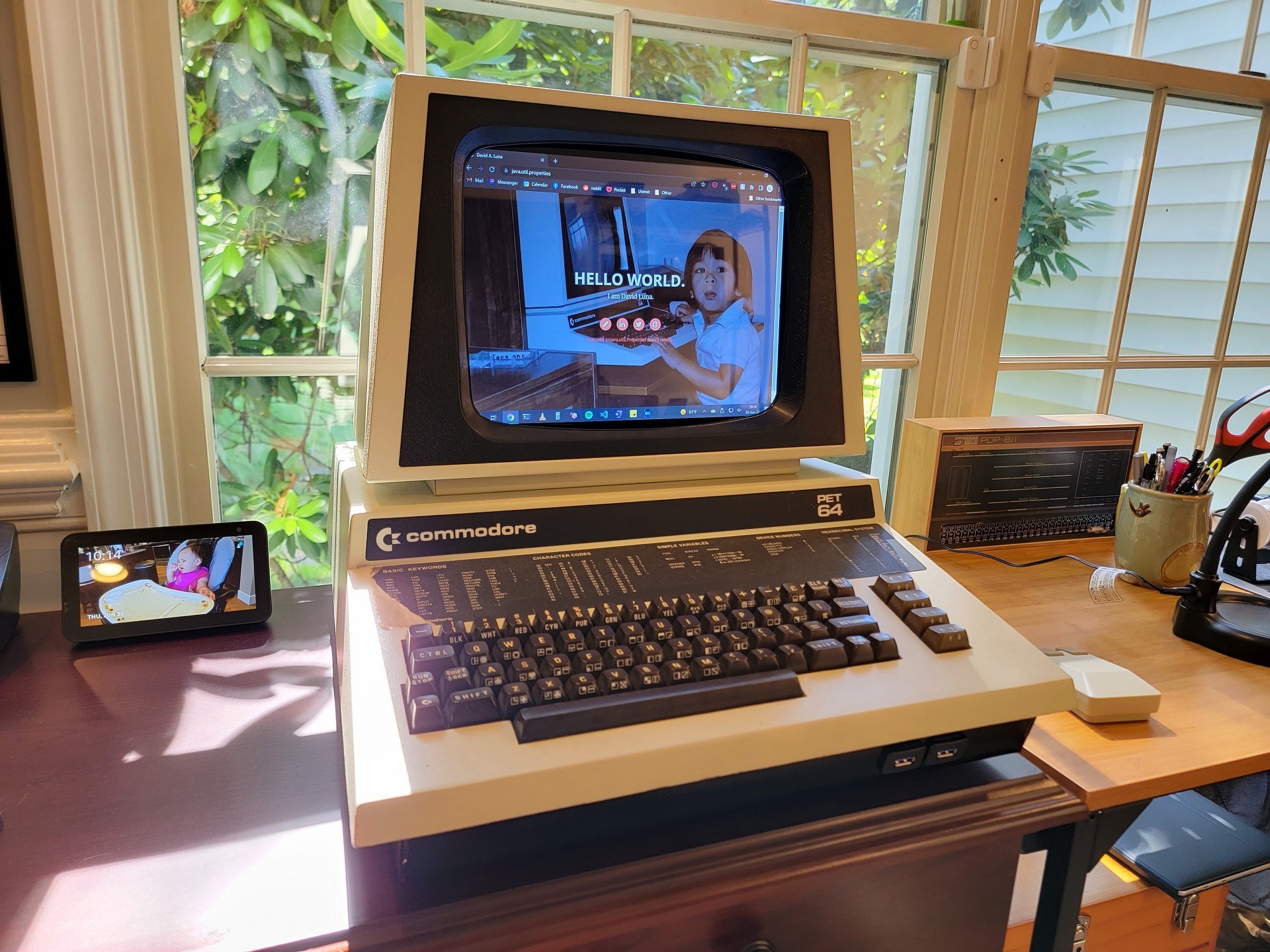 Converting a Commodore PET into a USB docking station