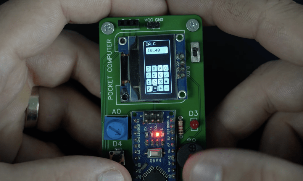 A PDA-style pocket computer | Arduino