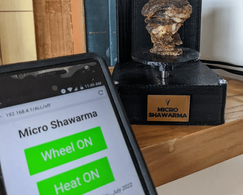 Now you can make shawarma at your desk