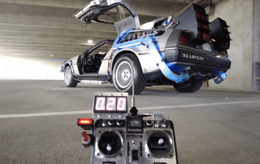 Back to the Future remote shows real DeLorean speed Arduino Blog