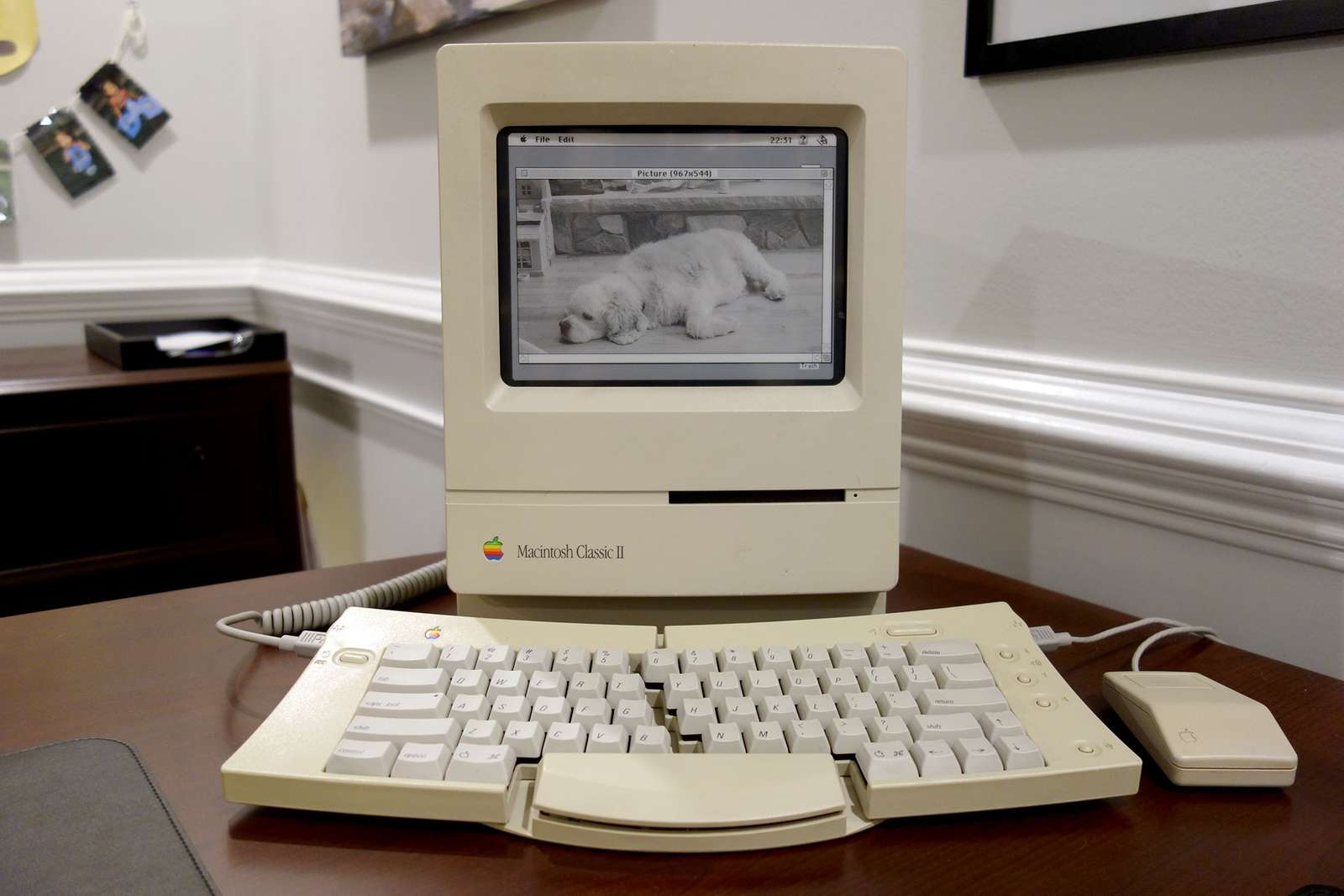 The classic Macintosh gets a massive ePaper display
