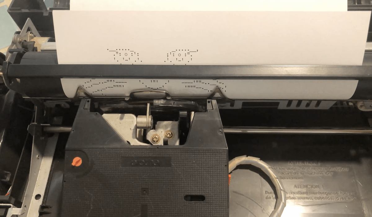 Reading typewriter key presses with an Arduino