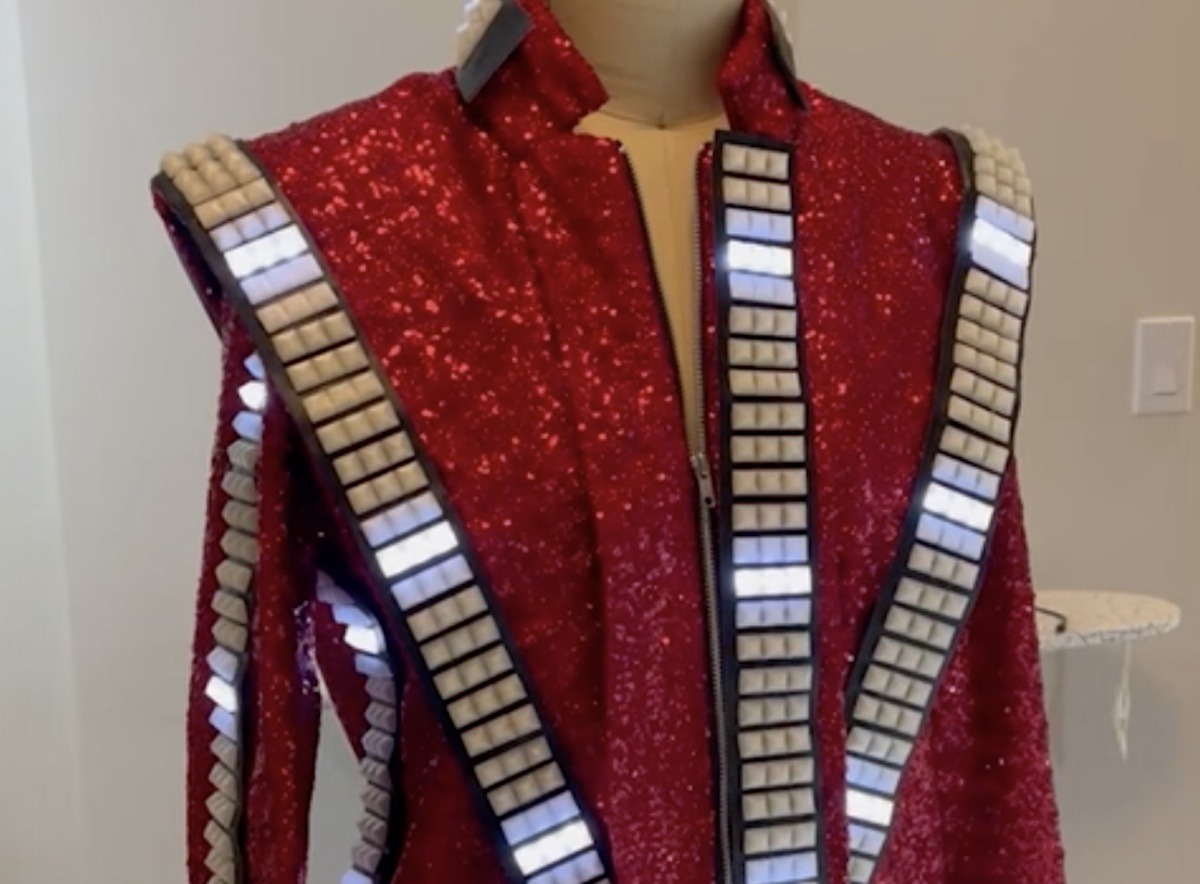 Thriller-inspired LED-lit jacket arrives just in time for Halloween