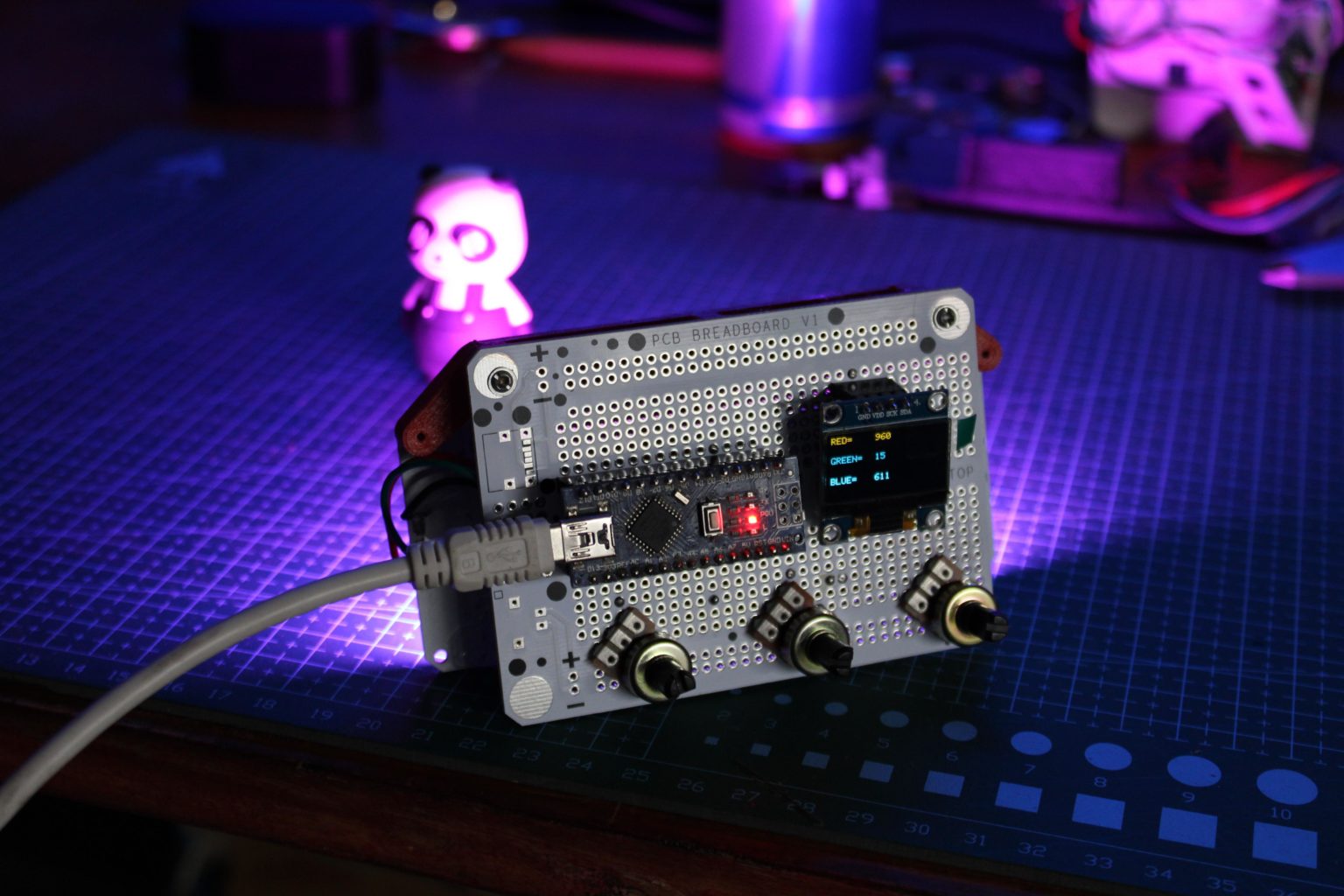 Color mixer planetarduino