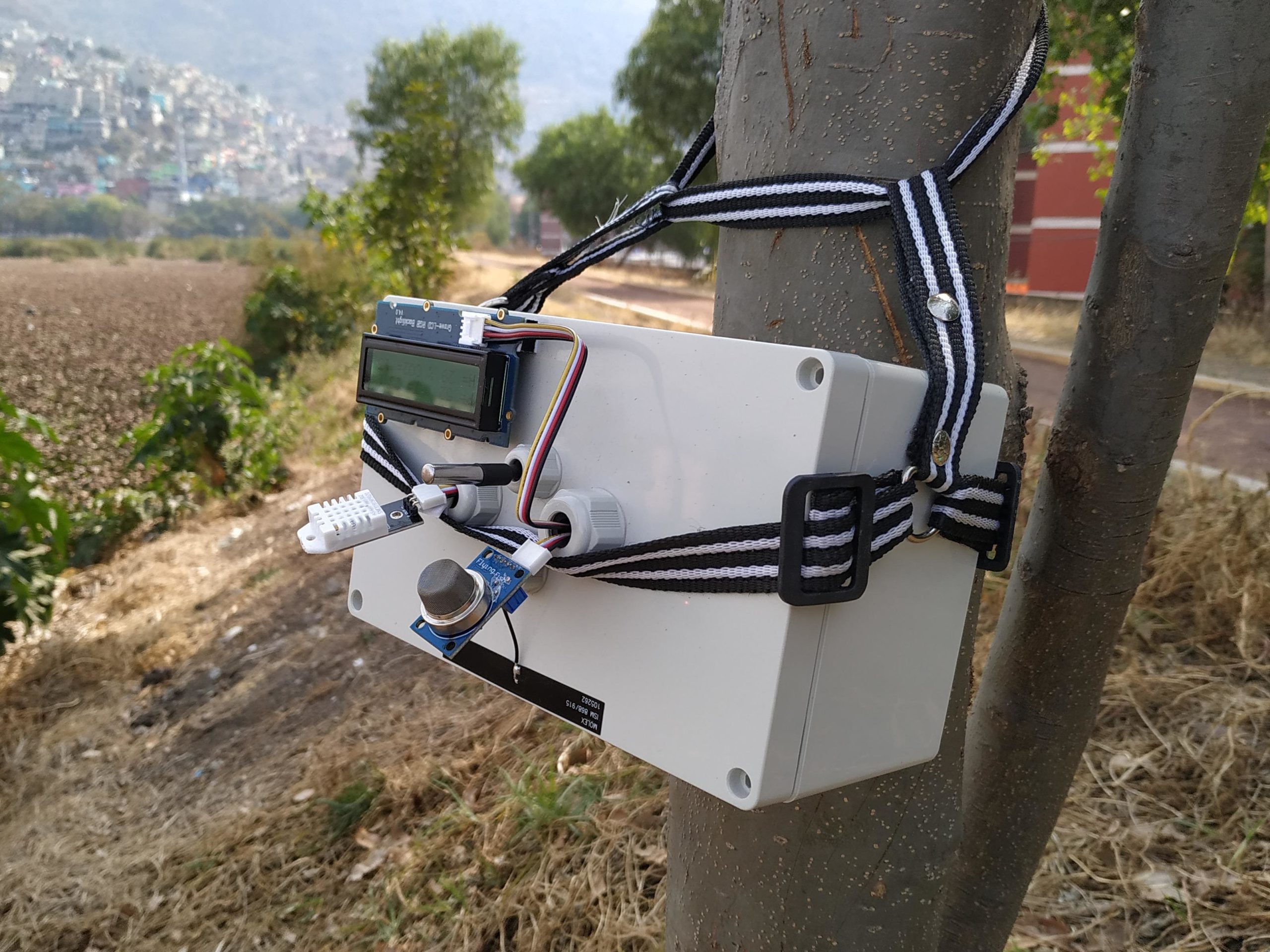 Surveillance de la pollution de l'environnement avec l'Arduino MKR WAN 1300