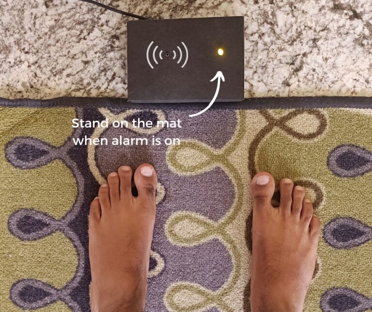 Smart bedside mat won't let you snooze your alarm Arduino Blog