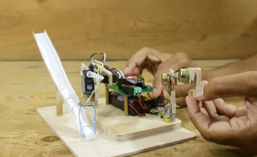 Arduino controlled sale robotic arm