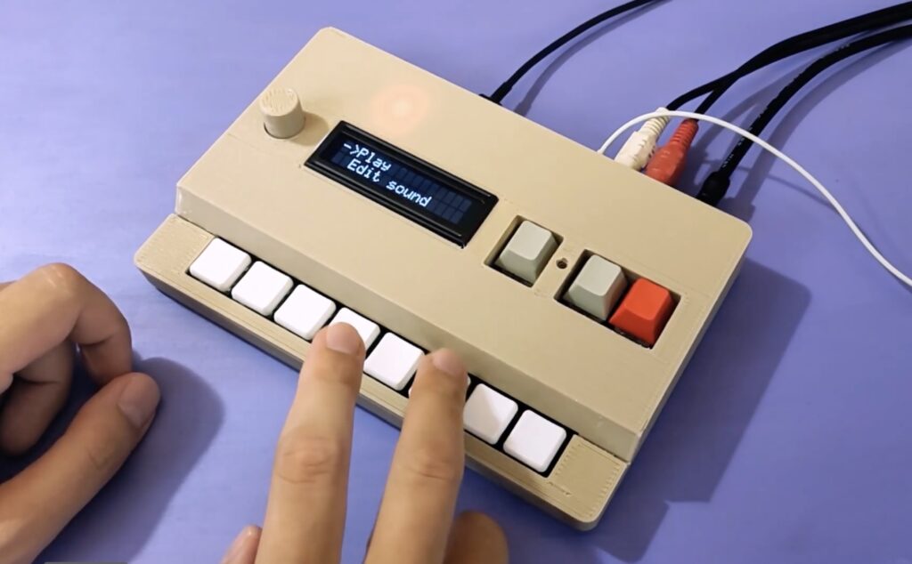 SnapBeat is a DIY lo-fi sampler that anyone can learn to use