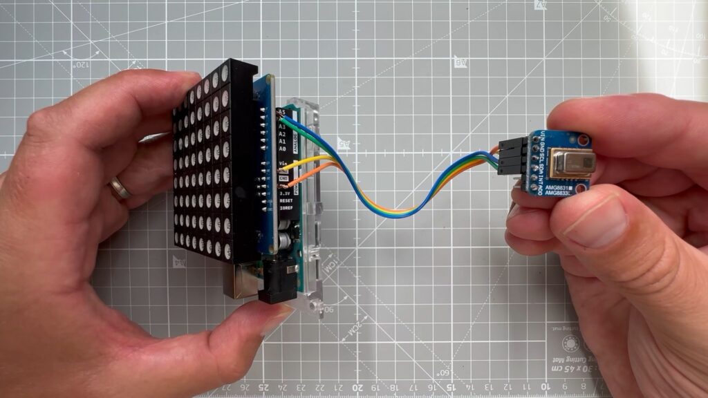 thermal imaging camera using arduino