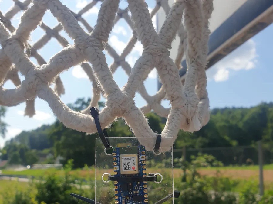 Nothin’ but (neural) net: Track your basketball score with a Nano 33 BLE Sense