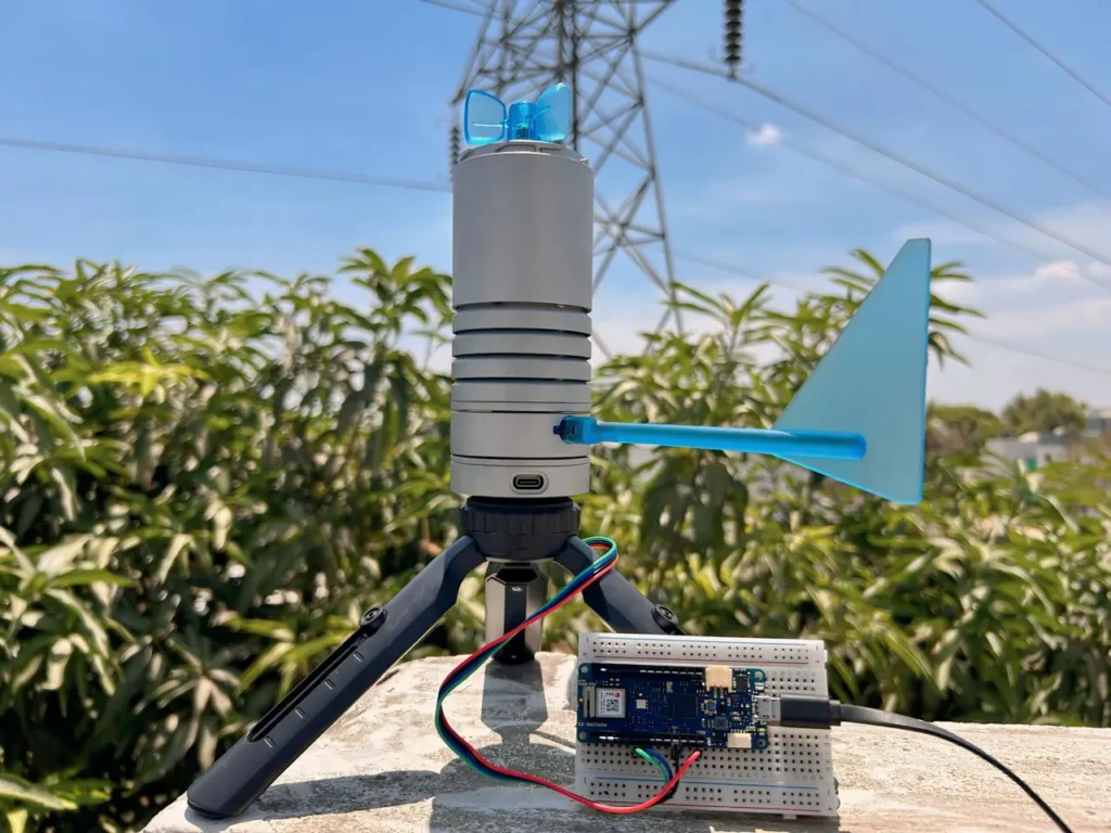Monitoring the weather with an Arduino MKR WiFi 1010-based station