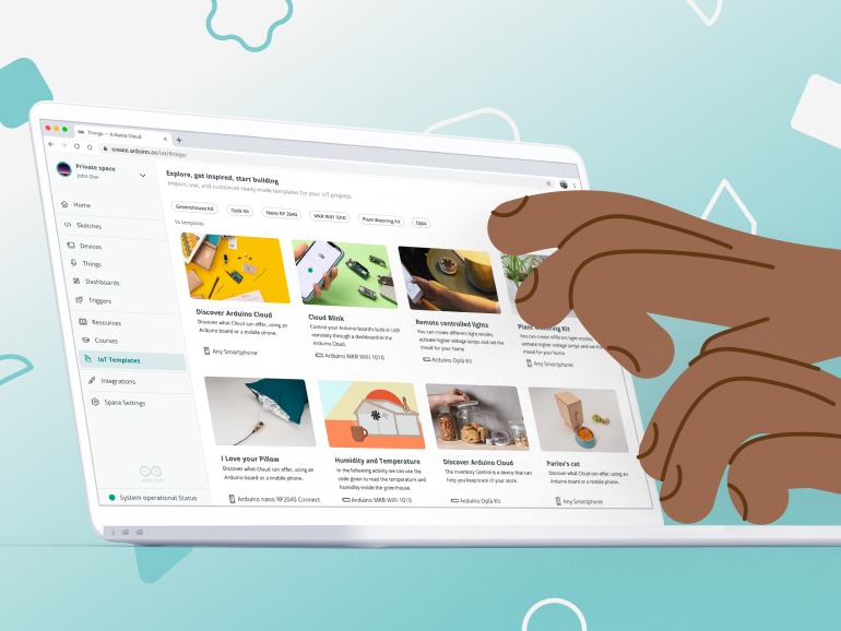 Clone your IoT projects with Arduino Cloud Custom Templates