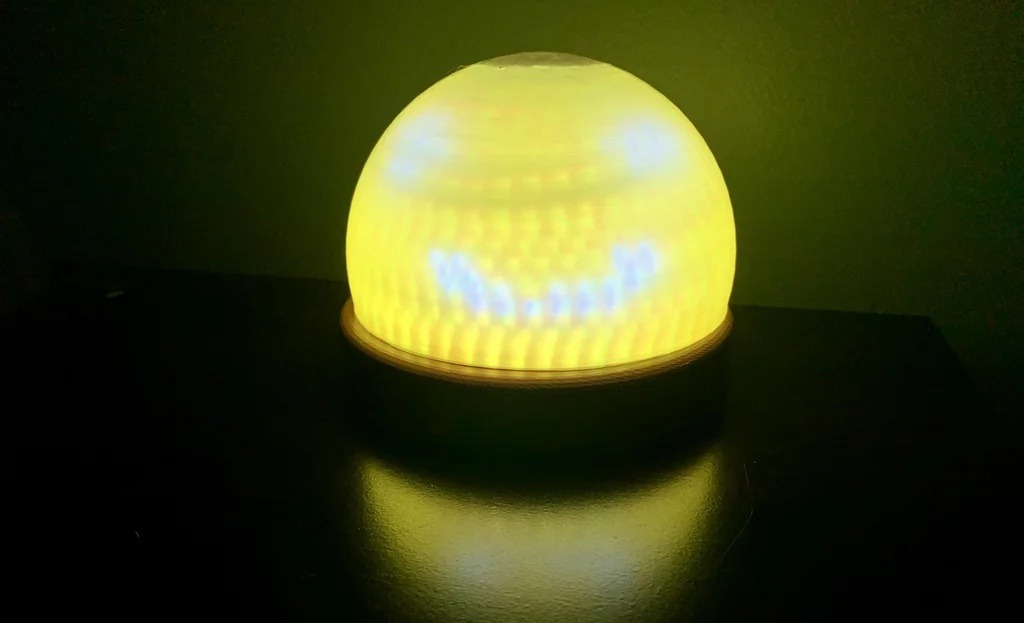 A miniature Vegas Sphere is the perfect nightlight