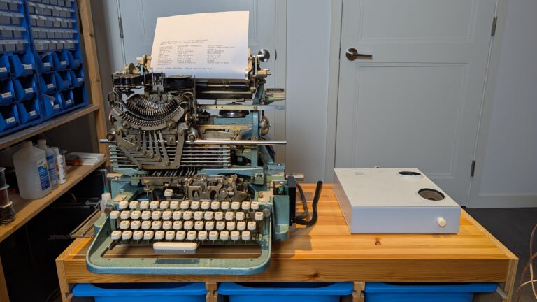 Arduino speaks teletype to an old Lorenz 15 | Arduino Blog