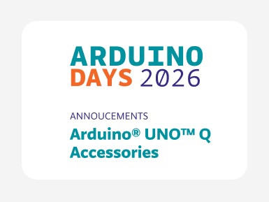 Arduino blog: We just announced SEVEN new products, ready to expand your Arduino® UNO™ Q board