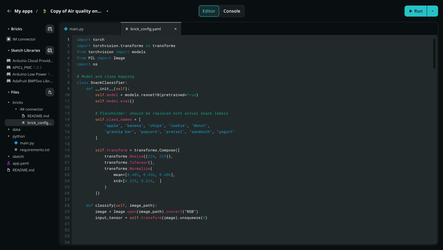 add custom javascript | keystone | brickspace lab... Arduino® App Lab 0.7: Custom Bricks are here! | Arduino Blog