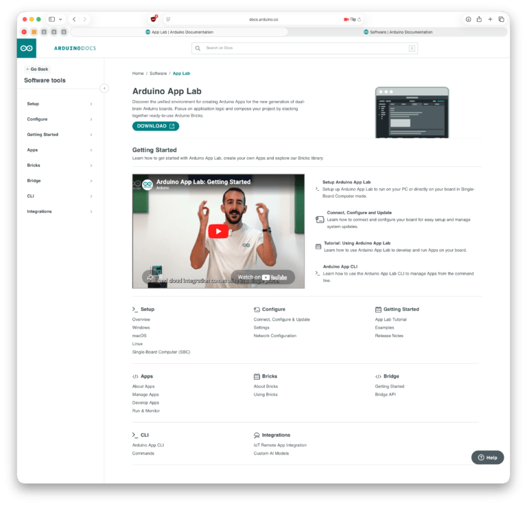 Arduino® App Lab 0.7: Custom Bricks are here! | Arduino Blog