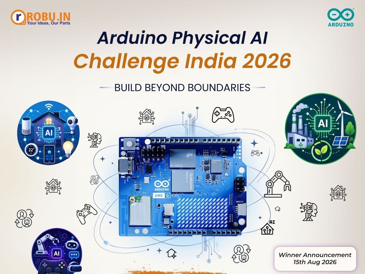 Build something real: Join the Arduino Physical AI Challenge India 2026!