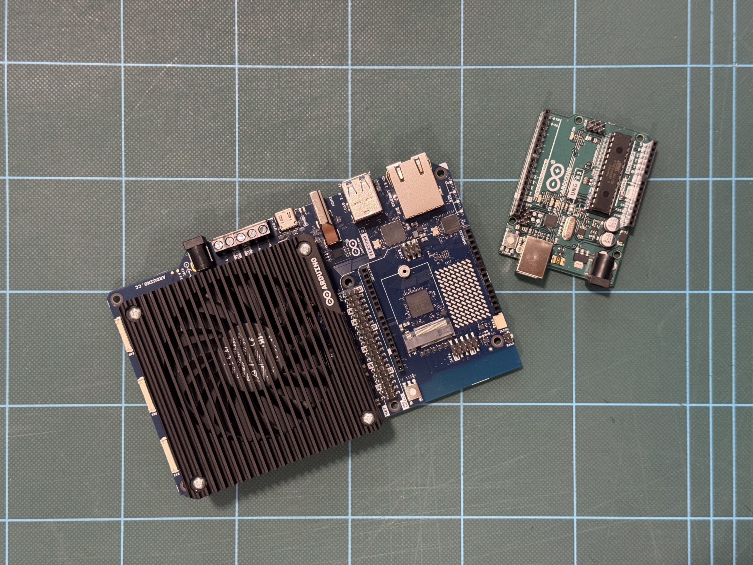 Five million to one: two Arduino boards, 20 years apart